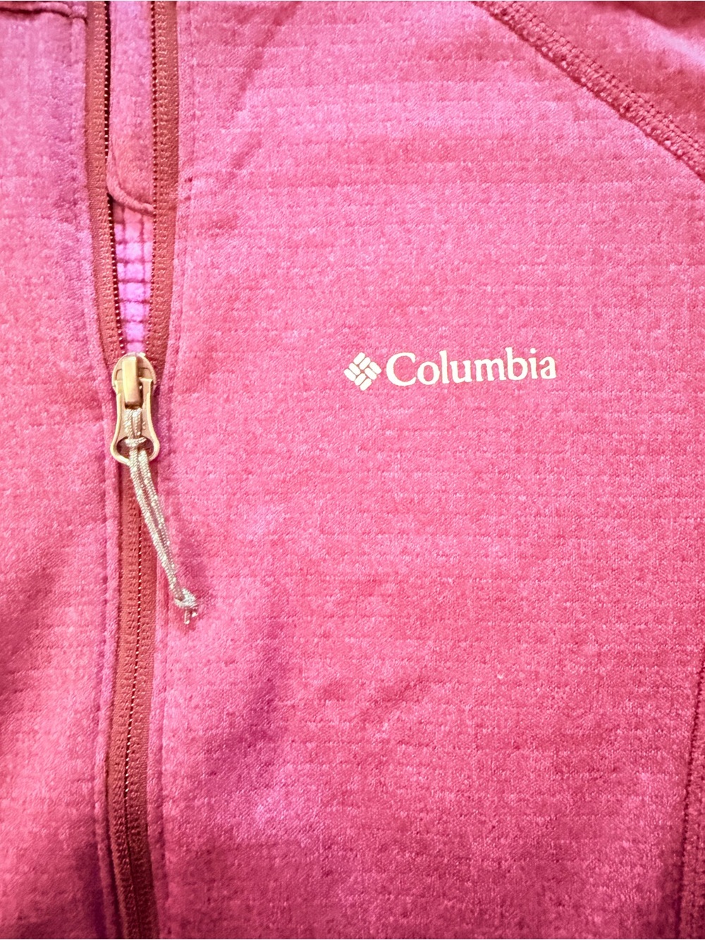 Columbia Women’s Purple Full-Zip Fleece Jacket - Picture 3 of 7